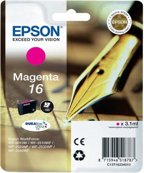 Epson Nº16 Magenta Cartucho Original