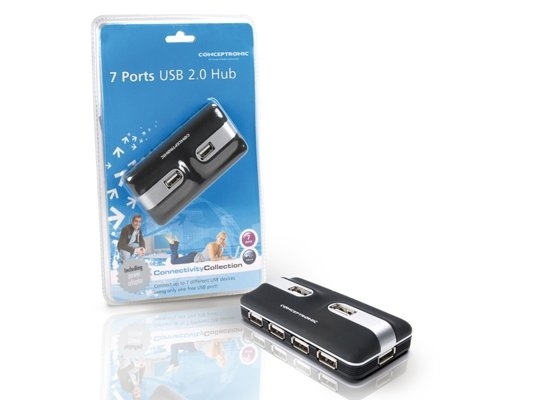 Conceptronic 7 Ports USB 2.0 Hub