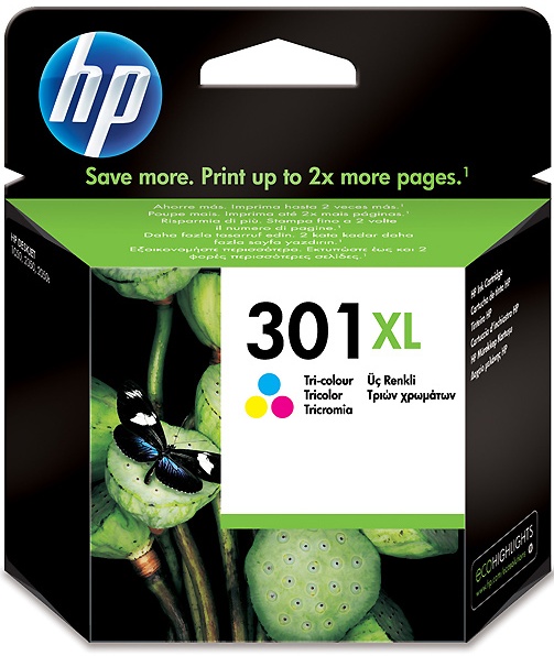 HP Nº301/CH564EE XL Color Cartucho Original