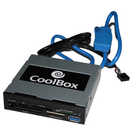 CoolBox CR-430 Lector de Tarjetas + USB 3.0
