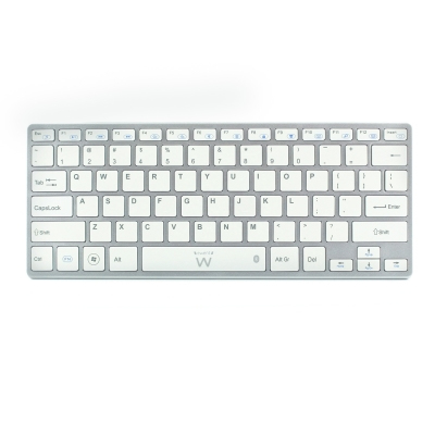 Ewent Teclado Bluetooth Blanco