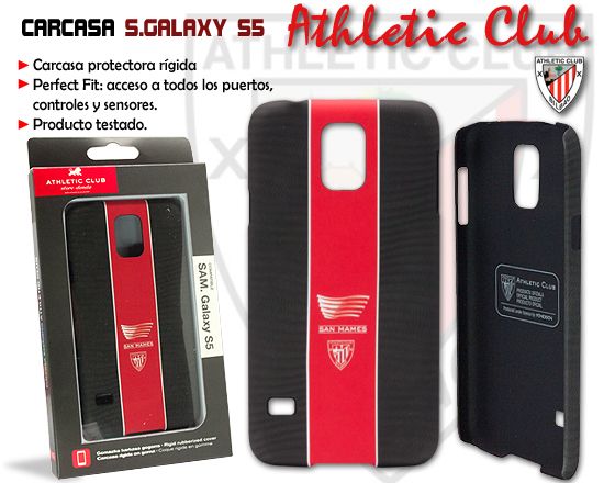 Carcasa Samsung Galaxy S 5 San Mames Negra