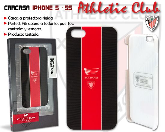 Carcasa Iphone 5/5s San Mames Rojo/Negra