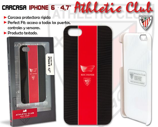 Carcasa Iphone 6 San Mames Rojo/Negra