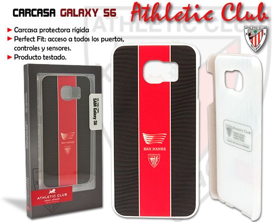 Carcasa Samsung Galaxy S 6 San Mames Negra