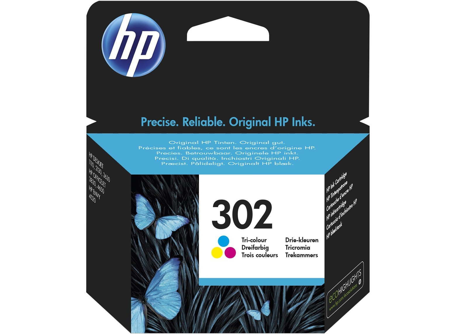 HP Nº302 Color Cartucho Original