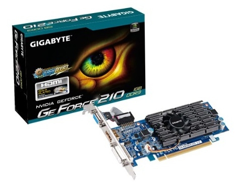 Gigabyte GeForce GT 210 1GB GDDR3