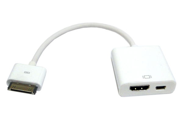 Adaptador HDMI y Mini USB Hembra a Macho IPAD/Ipod