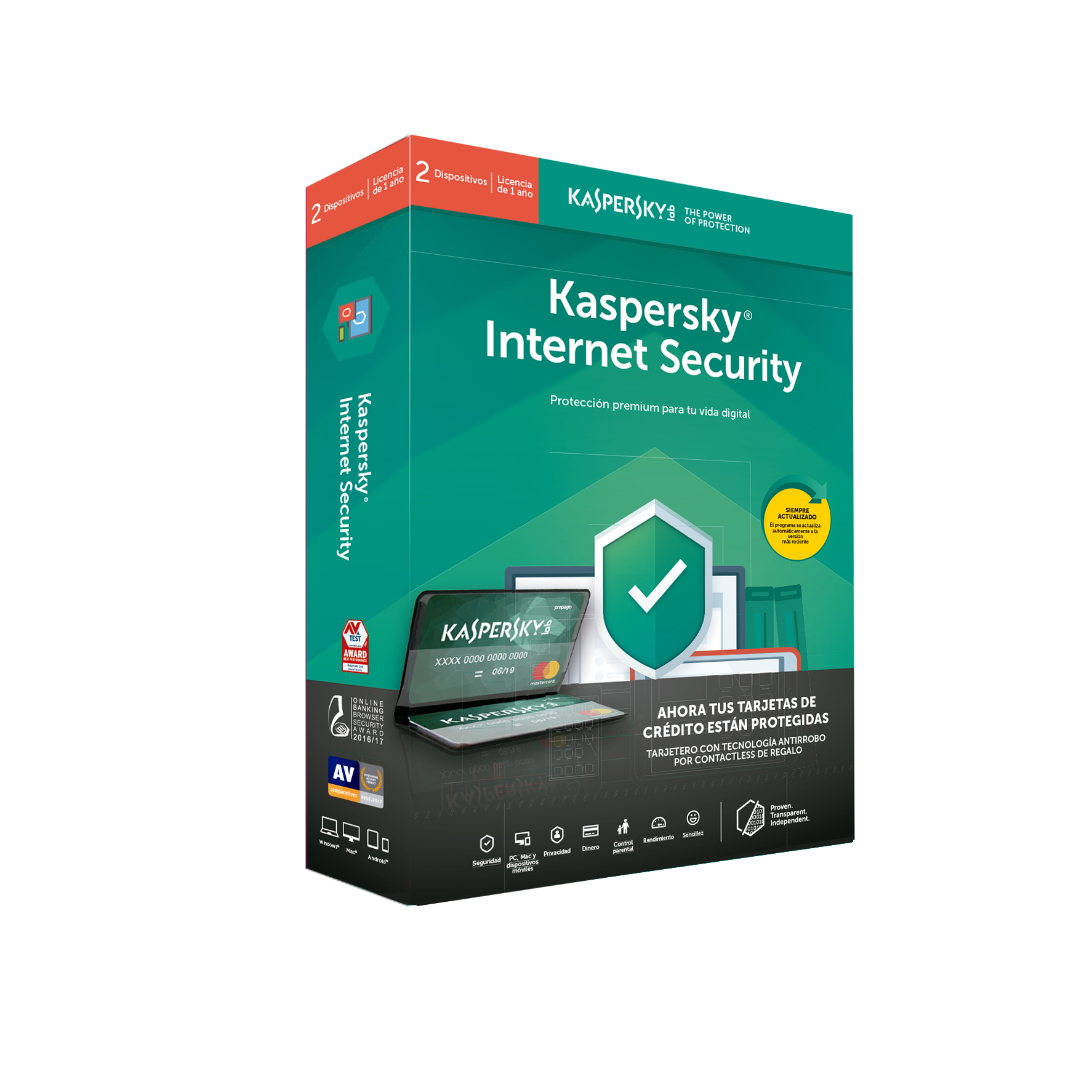 Kaspersky Internet Security Multi-Device 2019 2  Licencia