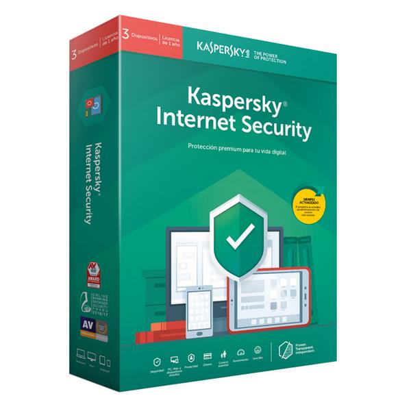 Kaspersky Internet Security Multi-Device 2019 3 Licencias
