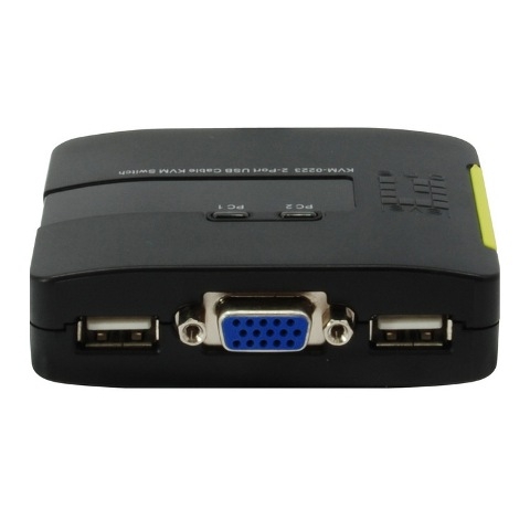 LevelOne KVM 2 Puertos USB + Audio