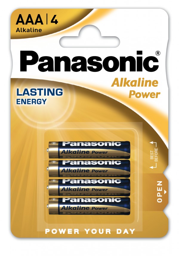 Panasonic Pack 4 Pilas Alkalinas LR03/AAA