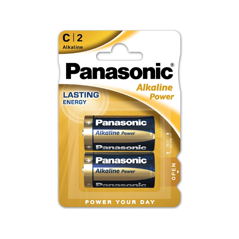 Panasonic Pack 2 PILAS LR14