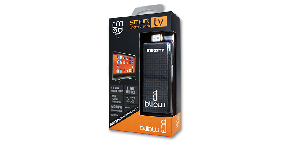 Billow Android TV QC 1.5GHz, 2Gb Ram, Android 4.4