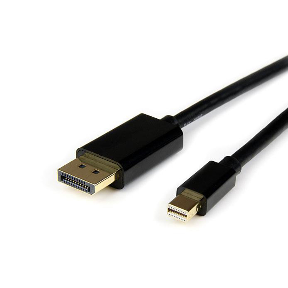 Cable Mini DisplayPort a DisplayPort 32AWG 4k/60Hz 1.8m