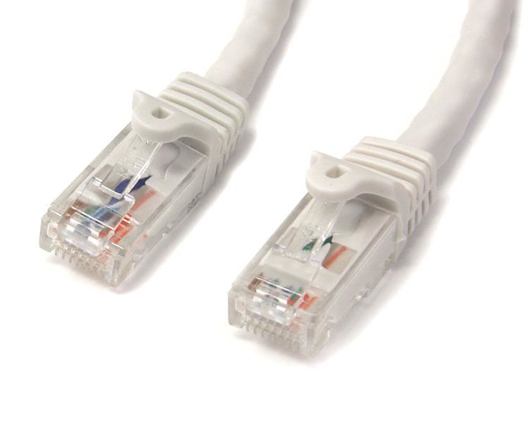 Cable Red Ethernet 5 Mts. Categoria 6 Blanco