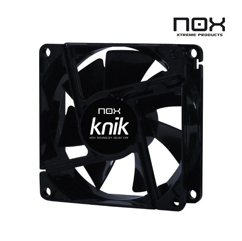 Nox Knik Ventilador de Chasis 80x80x25