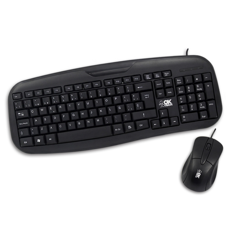 Ok Tech Pack ok-kbcom10 Teclado + Ratón