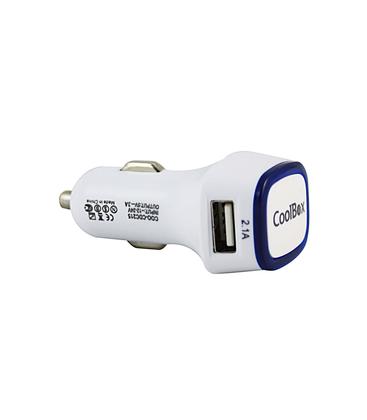 Coolbox Cargador de Coche con 2 USB 3.1A