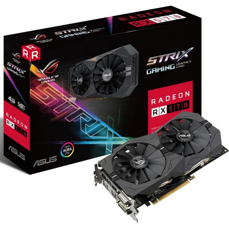 Asus Radeon RX570 4GB Strix Gaming