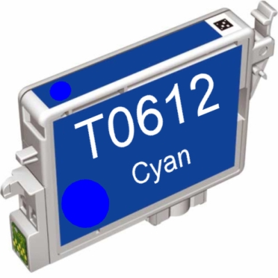 Epson T0612C Cyan Cartucho Compatible