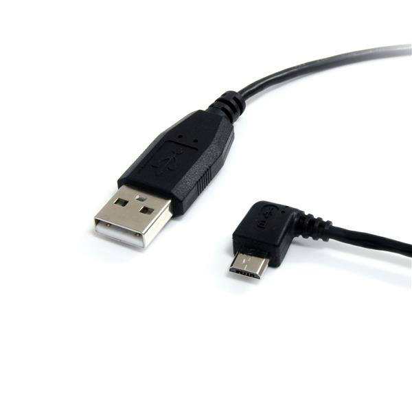 Cable USB Macho a Micro Usb Acodado