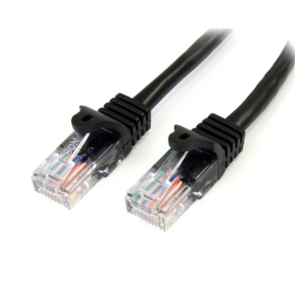 Cable de Red 7 Metros Cat5e Negro