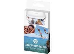 HP Papel Fotografco Adhesivo 5x7.6 cm